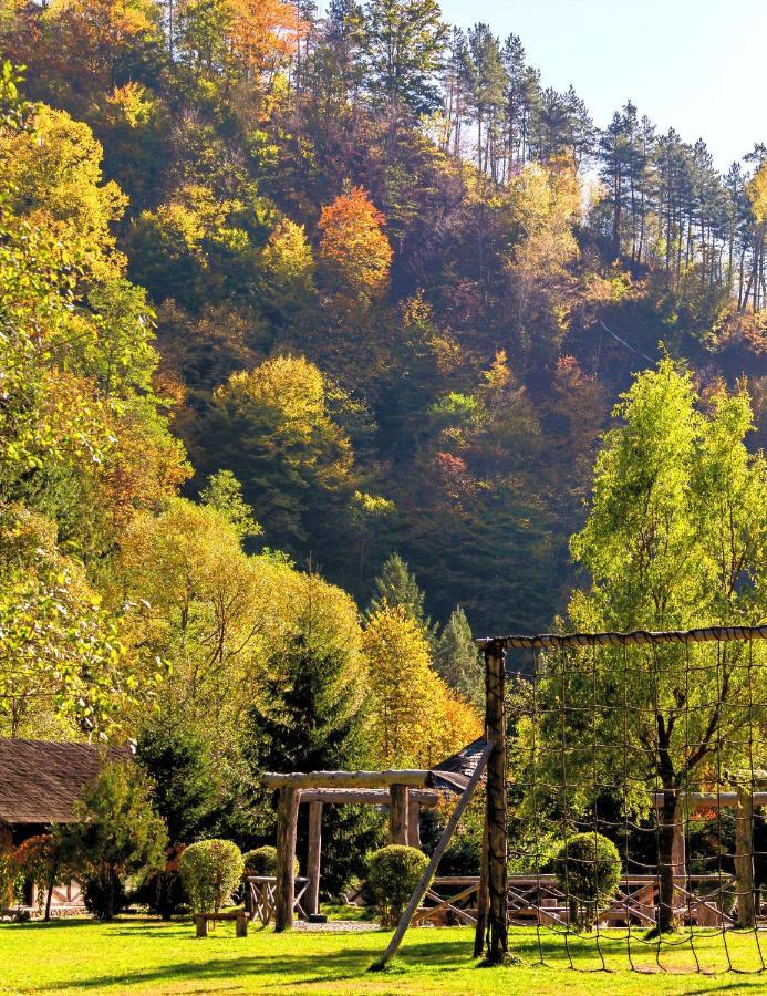 Fratii Jderi - Utopia Verde Brezoi Buitenkant foto